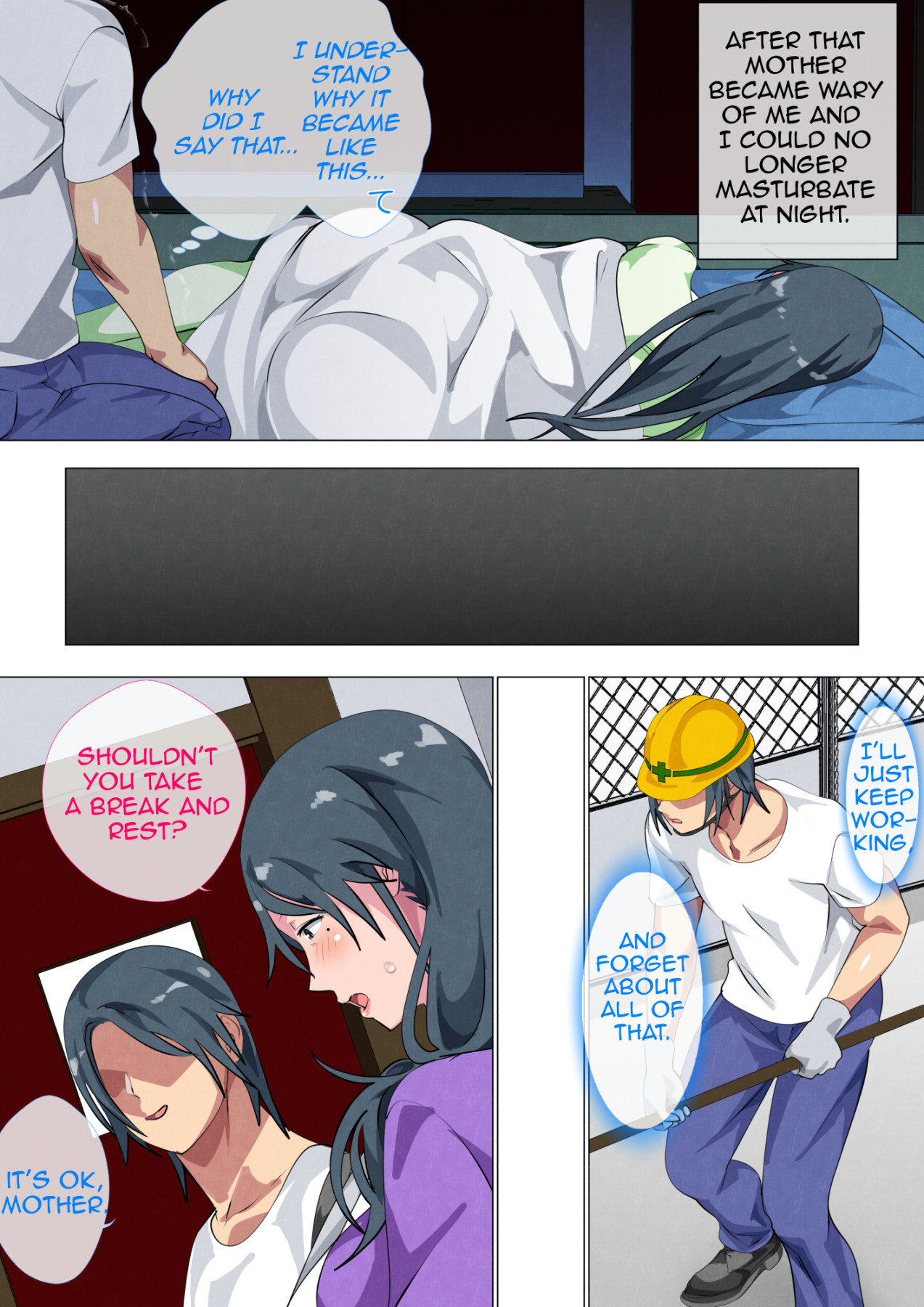 Hentai Manga Comic-Widowed Mother Sayoko ~Record of a Copulation of a Mother and Son Living in a Small Room~-Read-23